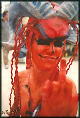 Stephanie as Anger