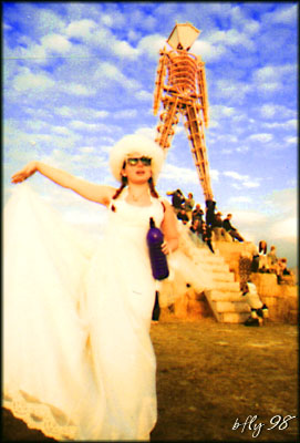 The proud bride-to-be
