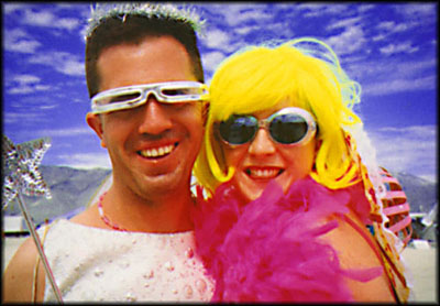 Fashion conscious couple