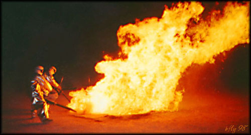 I told you we shouldn't have lent those guys our leaf blowers!