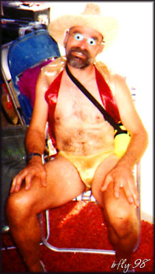 Lars usually was wearing more body paint than this.