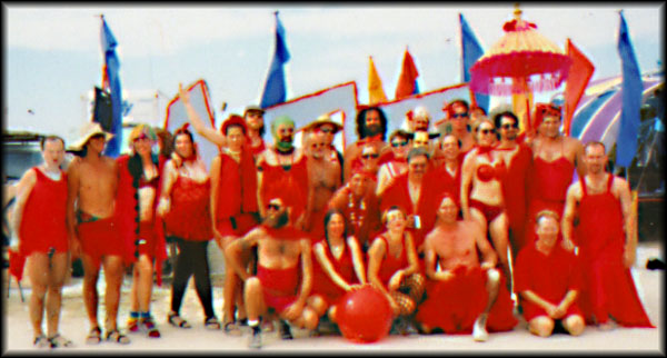 Red Lingerie Entourage